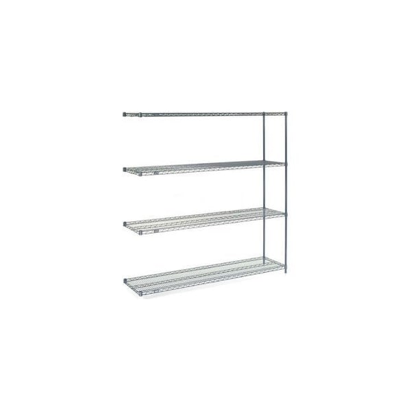 Global Equipment Nexelon Wire Shelving Add-On, 72"W x 21"D x 74"H A21727N - main